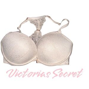 PINK Victoria's Secret Cream Full-Coverage Bra